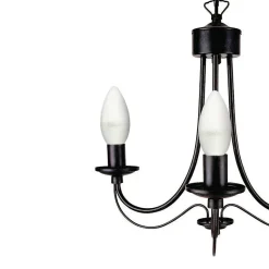 Xanlite - Lot x5 Ampoules LED flamme, culot E14, 5,5W cons. (40W éq.), lumière blanc neutre - PACK5EV470FCW