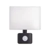 Xanlite - Projecteur mural filaire 30W, 2500 lumens, détecteur de mouvement, IP65, Blanc froid - PRAR30WMDV23