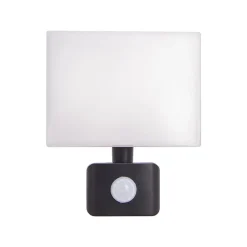 Xanlite - Projecteur mural filaire 30W, 2500 lumens, détecteur de mouvement, IP65, Blanc froid - PRAR30WMDV23