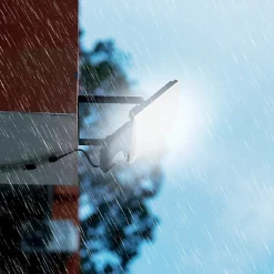 Xanlite - Projecteur mural filaire 30W, 2500 lumens, détecteur de mouvement, IP65, Blanc froid - PRAR30WMDV23