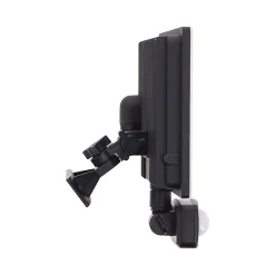 Xanlite - Projecteur mural noir LED IP44 avec détecteur de mouvement, 2600 Lumens, conso. 30 W, Blanc froid - PR30WMD