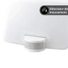 Xanlite - Projecteur Solaire IP44 1500 Lumens - Détecteur de mouvements - Panneau déportable - Blanc - PRS1500DB