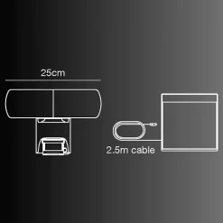 Xanlite - Projecteur Solaire IP44 Blanc neutre Détecteur de mouvement 8h d'autonomie - PRS2T1500D