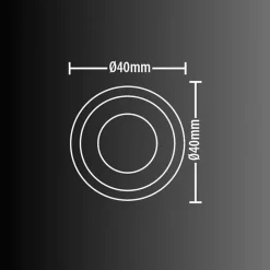 Xanlite - Rallonge de 2 Spots 12V RVB + Blanc IP67 Inox 304 - SPTE2RRGBW