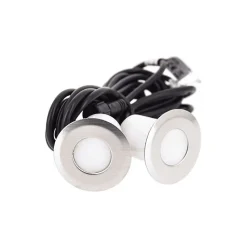 Xanlite - Rallonge de 2 Spots 12V RVB + Blanc IP67 Inox 304 - SPTE2RRGBW