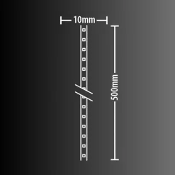 Xanlite - Ruban LED COB 3m RVB - Extensible 6m - éclairage continu multi-mode - LSBCOB3RVBEX