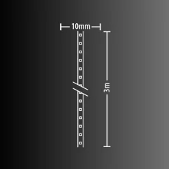 Xanlite - Ruban LED 10m Blanc chaud - LSAK10