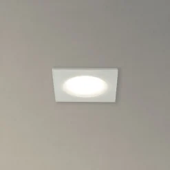 Xanlite - Spot GU10 50W 4000K Carré Blanc IP44 - SP50CIP44BCW