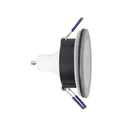 Xanlite - Spot GU10 50W 4000K Rond Noir IP44 - SP50RIP44NCW