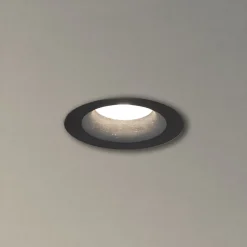 Xanlite - Spot GU10 50W 4000K Rond Noir IP44 - SP50RIP44NCW