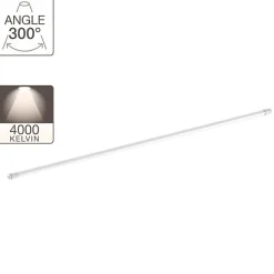 Xanlite - Tube à LED 28mm x 1500mm, 21W cons. (58W eq.), lumière blanc neutre - TU1502200CW