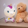 Xanlite - Veilleuse Licorne LED, intensité variable, USB rechargeable, RVB / Blanc chaud - VLLICORNE