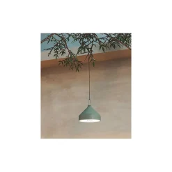 Zafferano AMELIE Lampe à suspension LED Terre cuite rechargeable et dimmable