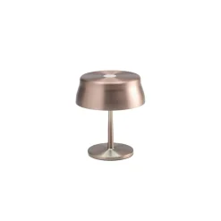 Zafferano SISTER LIGHT MINI Lampe de table LED intelligente Wi-fi Cuivre rechargeable et dimmable