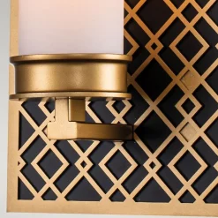 Ziggy Applique Murale 1 Lumière - Laqué Or