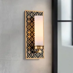 Ziggy Applique Murale 1 Lumière - Laqué Or