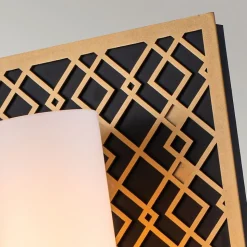 Ziggy Applique Murale 1 Lumière - Laqué Or