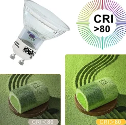 ZMH Ampoule LED Ampoules Gu10 4w 3000k Remplace