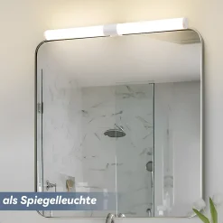 ZMH Applique Murale LED IP44 Pour Salle De Bain 40Cm 8 W