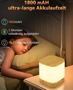 ZMH Lampe à Poser LED Tactile à Intensité Variable