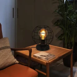 ZMH Lampe De Bureau Rétro Noir E27 Métal imum 40w