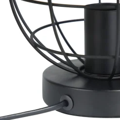 ZMH Lampe De Bureau Rétro Noir E27 Métal imum 40w