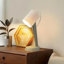 ZMH Lampe De Table De Style Campagnard Moderne Avec Câble De Salon Avec Interrupteur à Bascule