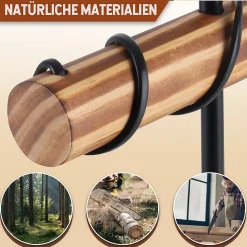 ZMH Lampe De Table Vintage - Style Industriel Rétro Métal Noir Douille E27 - (ampoule Non Incluse)