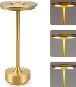 ZMH Lot De 2 Lampe De Table LED Intensité Variabl Pour Rebord De Fenêtre Salon