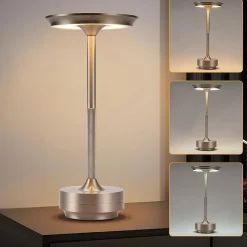 ZMH Lot De 2 Lampe De Table LED Intensité Variabl Pour Rebord De Fenêtre Salon