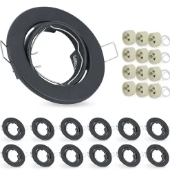 ZMH Spot à Encastrer LED 12 Avec Douille Gu10 Spot LED Halogène