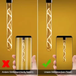 ZMH Ampoule LED Edison LED Vintage - E27 2200K