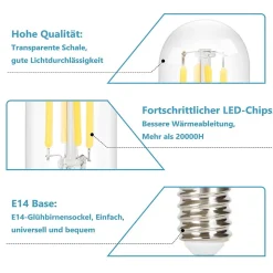 ZMH Ampoules LED Ampoules LED Vintage