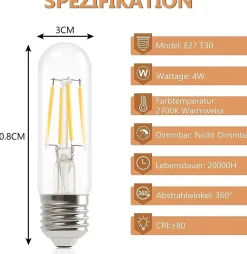 ZMH Ampoules LED Ampoules LED Vintage