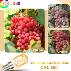 ZMH Ampoules LED E14 Ampoules LED Vintage T22 Ampoules LED Pour Couloir