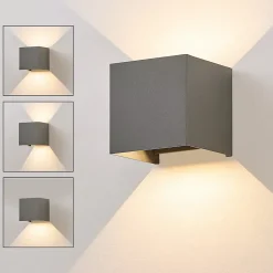 ZMH Applique Murale LED Intérieure 1er Mur - Up And Down LED Extérieur 5w