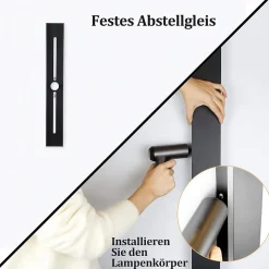 ZMH Applique Murale LED Ip54 Villa Applique Extérieure En Acrylique