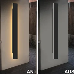 ZMH Applique Murale LED Ip54 Villa Applique Extérieure En Acrylique