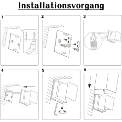 ZMH Applique Murale LED Intérieur G9 Extérieur : Applique Murale Extérieure Lampe Up Down
