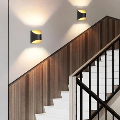 ZMH Applique Murale Vintage Noir Doré ZMH G9 - Éclairage Décoratif pour Salon et Chambre