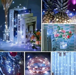 ZMH Guirlande lumineuse à LED 8er 