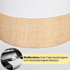 ZMH Lampe De Bureau Avec Câble Vintage E14 Pour Bureau Chambre Sans Ampoule