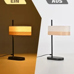 ZMH Lampe De Bureau Avec Câble E14 Vintage 1 Flamme Sans Ampoule