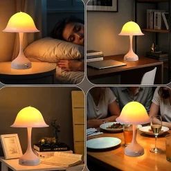 ZMH Lampe De Bureau LED Intensité Variable USB Rechargeable Pour Chambre