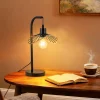 ZMH Lampe De Bureau Noir Vintage E27 Pour Chambre
