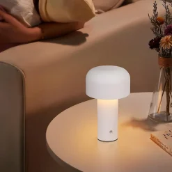 ZMH Lampe de Table LED Sans Fil 2W - Éclairage Moderne à Intensité Variable pour Salon