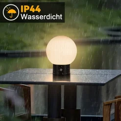 ZMH Lampe De Table Rechargeable Lampe De Chevet Tactile Blanche Ip44 Pour Chambre Salle De Bain