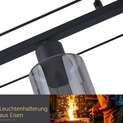 ZMH Lampe Suspendue Vintage à 3 Flammes En Verre E27 Pour Salle à Manger Et Cuisine