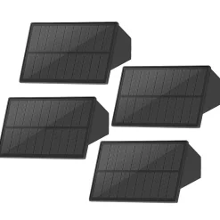 ZMH Lampes Solaires Pour Mur Extérieur - 2 Appliques Murales Solaires Blanc