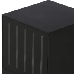 ZMH LED Applique 2 Pièces Murale 10w Noir Moderne Design 6000k Ip65